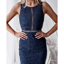 Load image into Gallery viewer, Tia Dress - Navy
